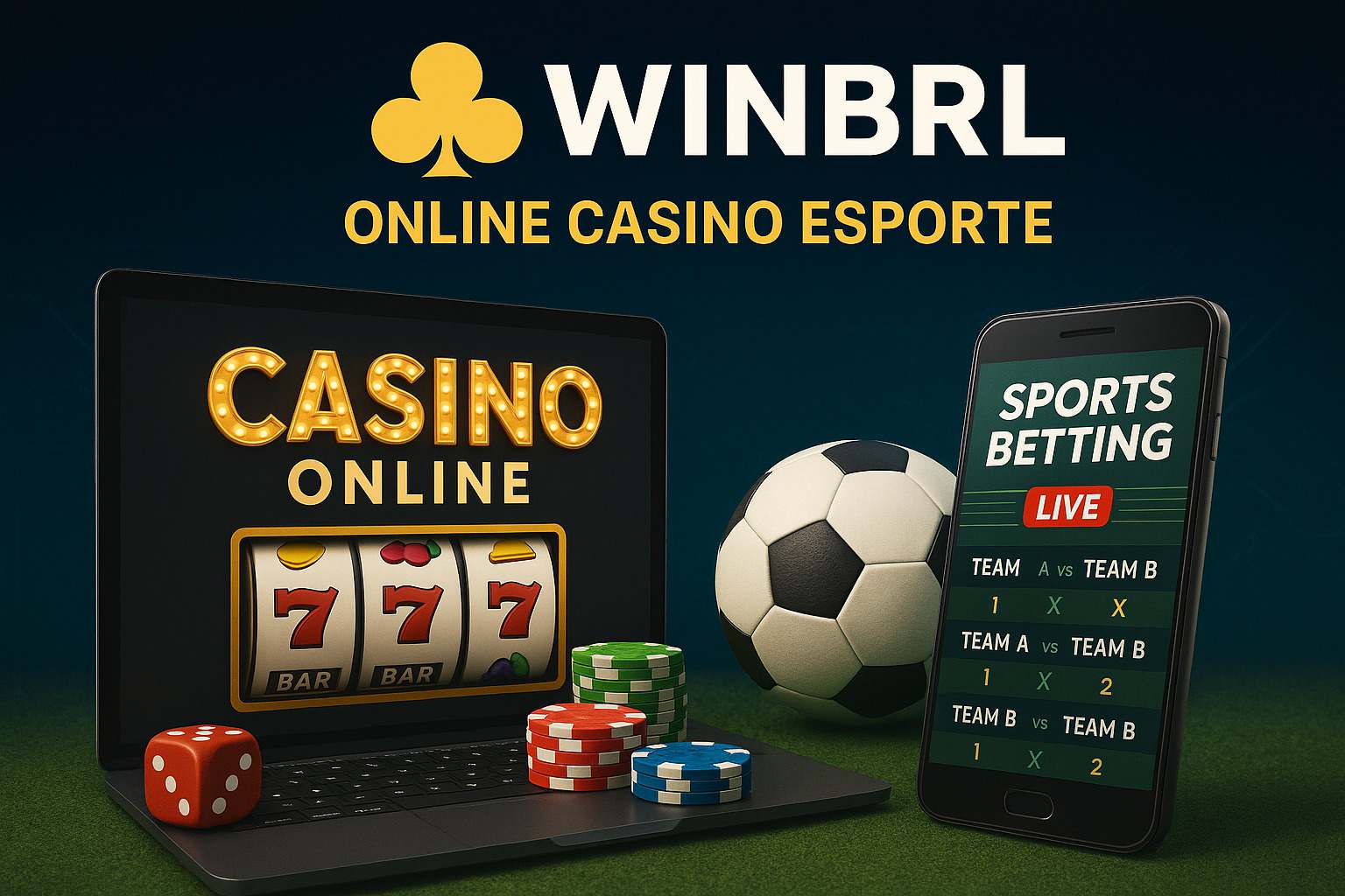 Aposte em apostas esportivas no cassino online WINBRL