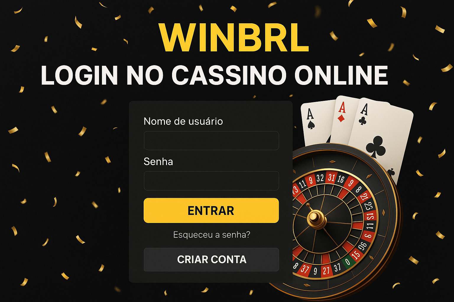 Login no Cassino WINBRL